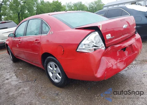 2008 Chevrolet Impala Lt z USA, uszkodzony, nr VIN 2G1WT58K989125321